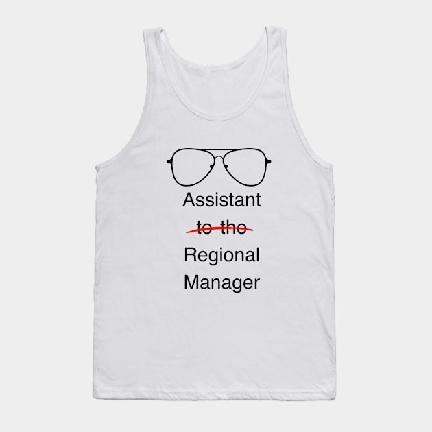 The office assistant to the regional manager Tank Top by eternalshadeart